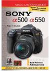 Sony A550 manual. Camera Instructions.